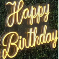 Letreiro Led Happy Birthday Letreiro Led Happy Birthday